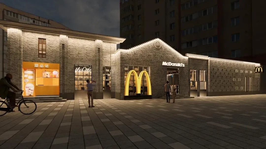 美团外卖深圳餐饮空间设计告诉你，这可不是麦当劳气氛组
